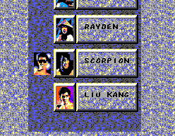 Mortal Kombat screenshot 3 for Amiga